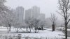 Primăvara cu surprize. La Kiev ninge abundent (VIDEO)
