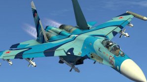 Un avion de vânătoare rusesc Su-27 s-a prăbuşit în Marea Neagră