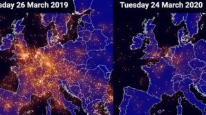 Imaginile care arată prăbușirea traficului aerian în Europa din cauza pandemiei de coronavirus (VIDEO)