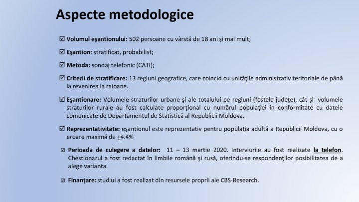 Sondaj: Fiecare al doilea moldovean consideră că COVID este o amenințare exagerată