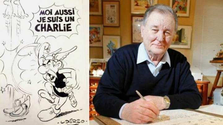 A murit Albert Uderzo, creator al personajelor Asterix și Obelix