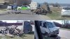 Un microbuz s-a lovit violent cu un camion în orașul Rîbnița. Poliția, la fața locului