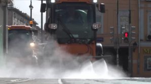 Aproape 1.000 de noi cazuri de coronavirus în Rusia, în ultimele 24 de ore. Cum sunt dezinfectate străzile la Moscova (VIDEO)