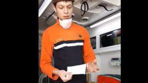 Medicul de pe urgență care a postat un filmuleț video A PRIMIT ECHIPAMENT MEDICAL (VIDEO)
