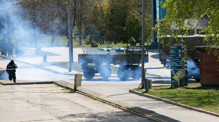 Lucrările de amenajare a centrului de triere la Moldexpo sunt în toi (FOTO / VIDEO)