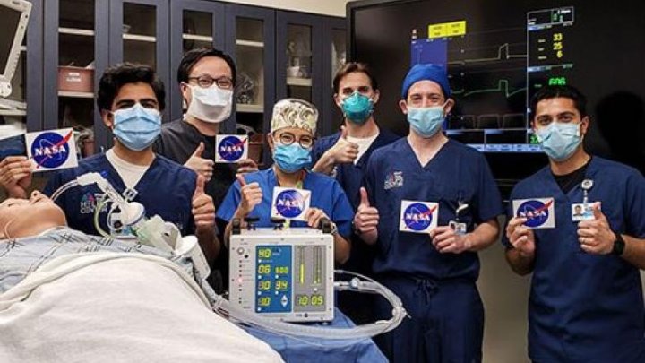 NASA a dezvoltat un ventilator special pentru pacienţii COVID-19. Poate fi folosit și acasă