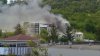 Incendiu de proporții la MOLDEXPO. Flăcările se extind rapid (FOTO/VIDEO)