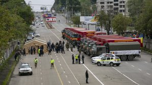 Camioanele cu ajutor umanitar din România au ajuns la Chișinău (VIDEO/FOTO)