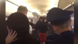 Bătaie și înjurături la bordul unui avion pe aeroportul Domodedovo. Motivul încăierării (VIDEO)
