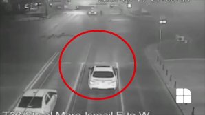 Imagini groaznice de la cursa ilegală din centrul Capitalei, care a dus la accident (VIDEO)