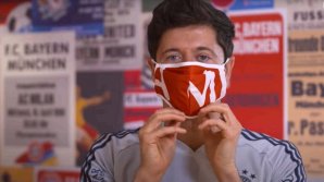 Sfaturi utile de la sportivi! Fotbaliştii de la Bayern Munchen și-au învăţat suporterii cum să poarte mască de protecție