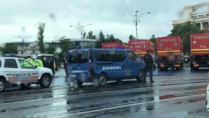 Convoiul umanitar românesc a pornit de la București spre Moldova (FOTO/VIDEO)