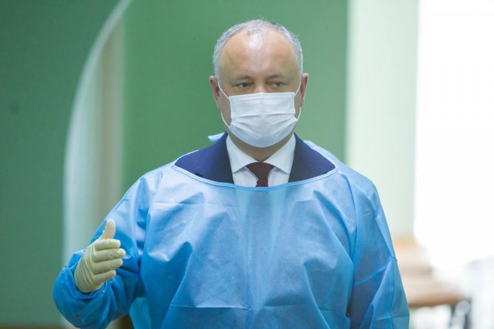 Igor Dodon promite dublarea salariilor medicilor