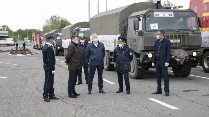 Ceremonia de primire a donațiilor umanitare din partea României (FOTOREPORT)