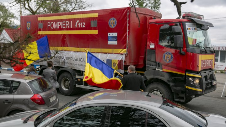 Ceremonia de primire a donațiilor umanitare din partea României (FOTOREPORT)