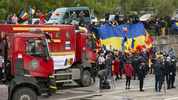 Ceremonia de primire a donațiilor umanitare din partea României (FOTOREPORT)