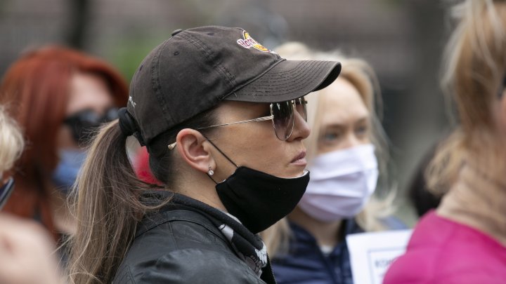 Protestul reprezentanţilor businessului mic şi mijlociu (FOTOREPORT)