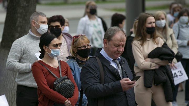 Protestul reprezentanţilor businessului mic şi mijlociu (FOTOREPORT)