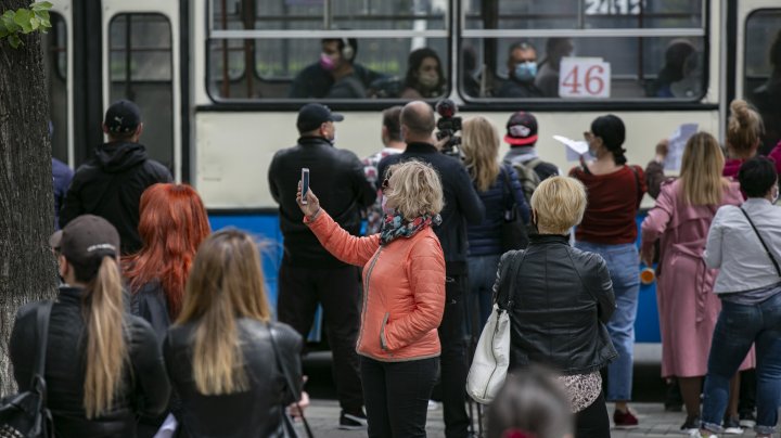 Protestul reprezentanţilor businessului mic şi mijlociu (FOTOREPORT)