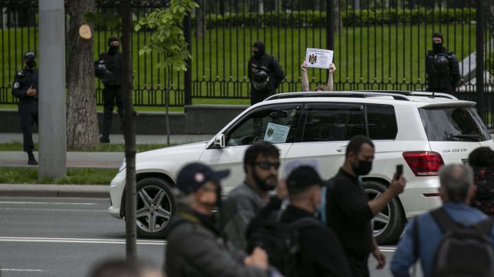 Protestul reprezentanţilor businessului mic şi mijlociu (FOTOREPORT)