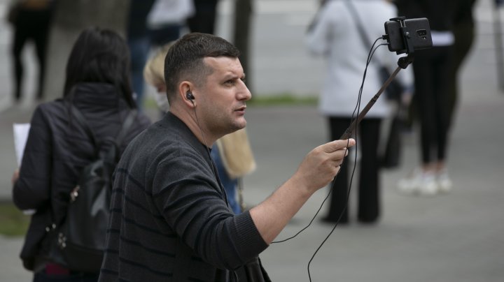 Protestul reprezentanţilor businessului mic şi mijlociu (FOTOREPORT)