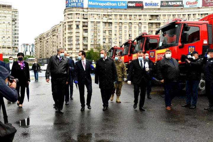 Convoiul umanitar românesc a pornit de la București spre Moldova (FOTO/VIDEO)