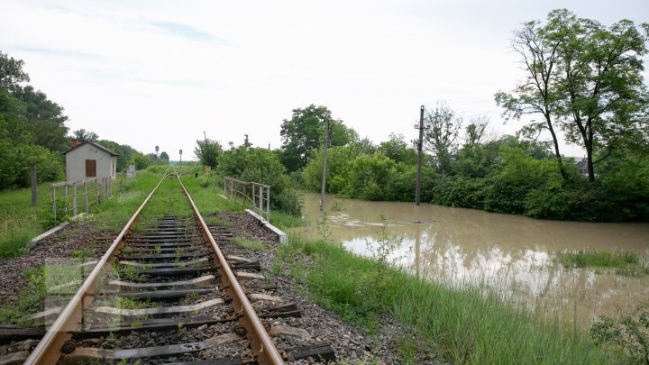 Situaţie TENSIONATĂ în nordul Moldovei. Mai mulţi gospodari din Criva şi Drepcăuți, evacuaţi din calea apelor (FOTOREPORT)