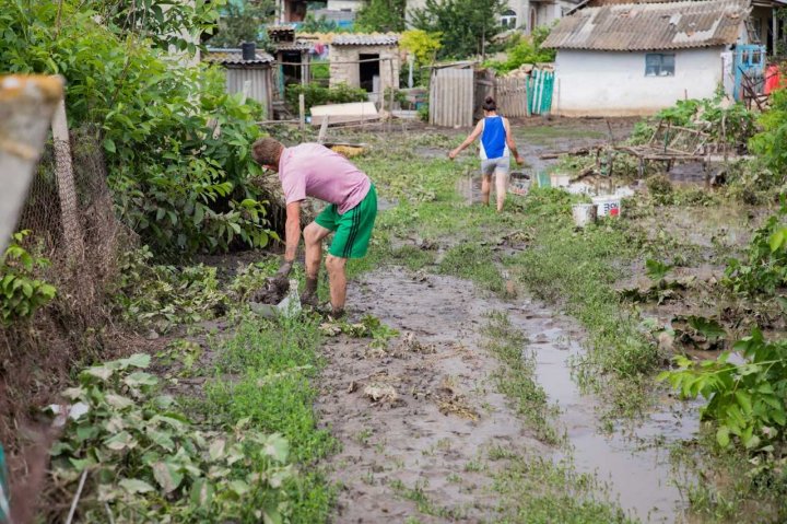 Chicu a cerut evaluarea pagubelor din localitatea Hansca, devastată de ploi