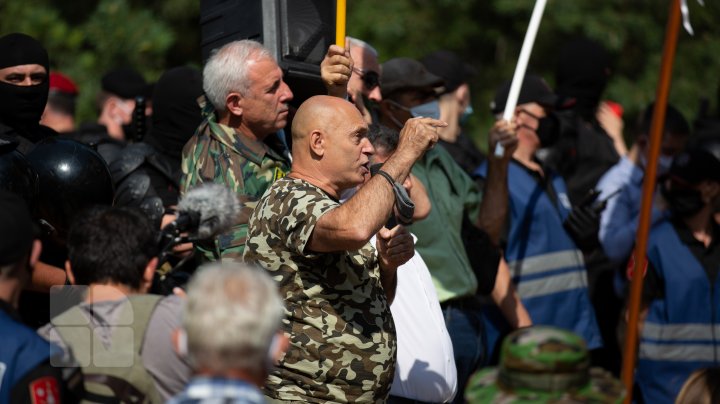 Protestul veteranilor soldat cu dosare. IGP a pornit două procese penale (FILMUL EVENIMENTELOR de IERI)