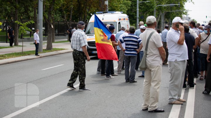 Protestul veteranilor soldat cu dosare. IGP a pornit două procese penale (FILMUL EVENIMENTELOR de IERI)