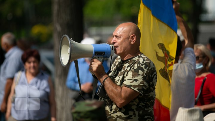 Protest la Parlament (FOTOREPORT)