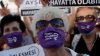 Mii de femei din Turcia au manifestat împotriva violenţei în familie