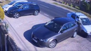 Un ciclist a fost strivit între două mașini. Gestul șoferului ar fi fost intenționat (VIDEO)