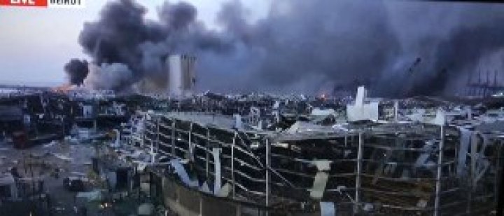 O explozie puternică a zguduit capitala libaneză Beirut (VIDEO)