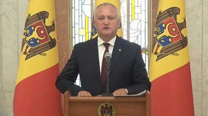 Dodon: Şcolile vor fi redeschise din 1 septembrie