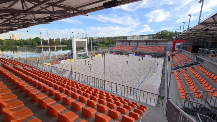 Primul Stadion de fotbal pe plajă din țara noastră a fost deschis (FOTO)