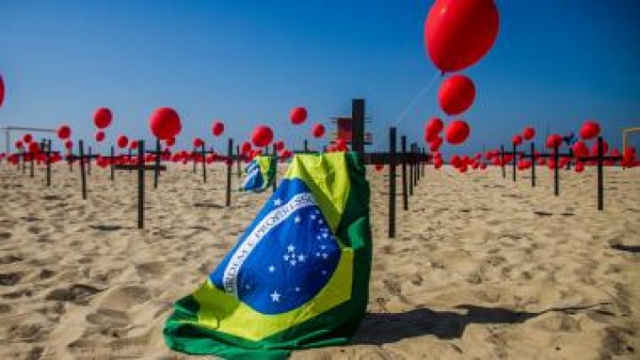 Brazilia a depăşit pragul de 100 de mii de morţi provocate de COVID-19