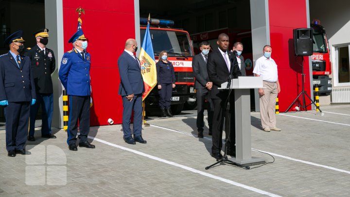 La Hânceşti a fost inaugurat un sediu nou pentru Detaşamentul de Salvatori şi Pompieri (FOTOREPORT)