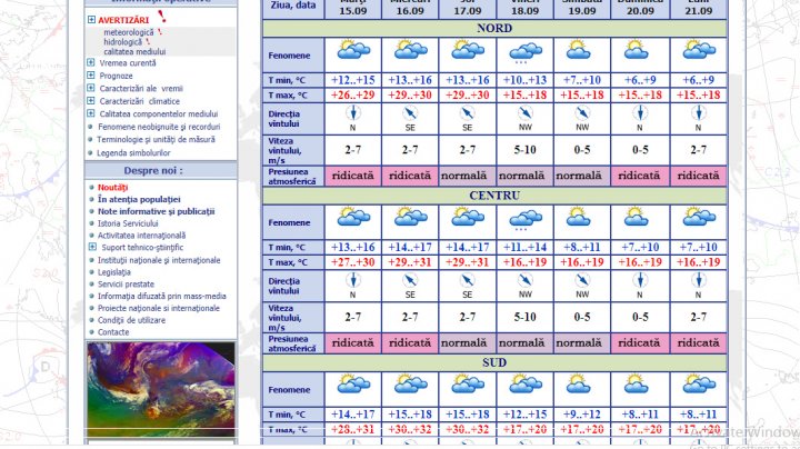 Toamna își intră în drepturi. Vremea se răcește brusc și va ploua