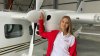 O femeie... la înălţime. Moldoveanca Iulia Fomin visează să obţină licenţă pentru a pilota avioane de pasageri