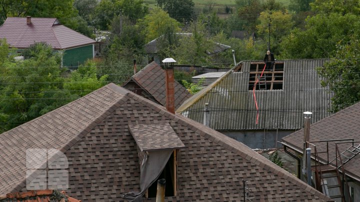 DEZASTRU în comuna Boşcana, după ploaie. Pagubele se ridică la aproximativ jumătate de milion de lei (FOTO)