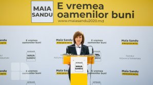 Maia Sandu, după închiderea secţiilor: Peste 1 milion de cetățeni merită aplauze! (VIDEO)