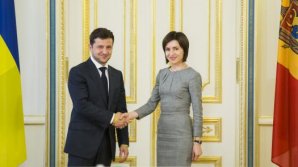Președintele țării, Maia Sandu, a discutat cu liderul Ucrainei Volodymyr Zelensky 