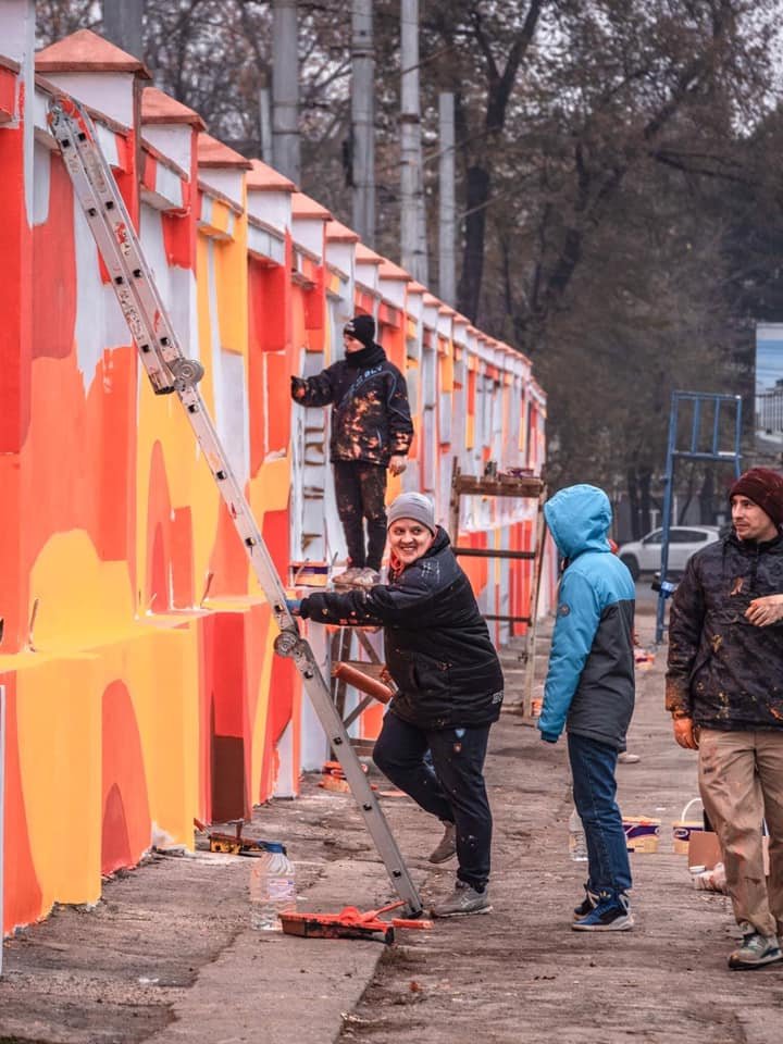 O pictură murală dedicată solidarității în combaterea violenței împotriva femeilor va apărea pereții RTEC