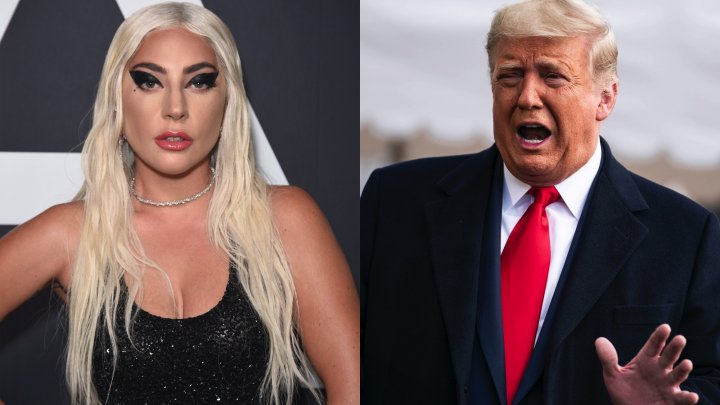 Donald Trump se ceartă cu interpreta Lady Gaga, înainte de alegerile din SUA