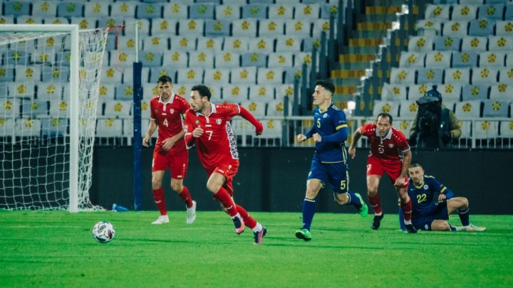 Naționala de fotbal a Republicii Moldova a încheiat cu înfrângere parcursul în Liga Națiunilor