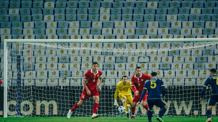 Naționala de fotbal a Republicii Moldova a încheiat cu înfrângere parcursul în Liga Națiunilor