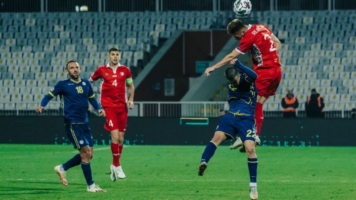 Naționala de fotbal a Republicii Moldova a încheiat cu înfrângere parcursul în Liga Națiunilor