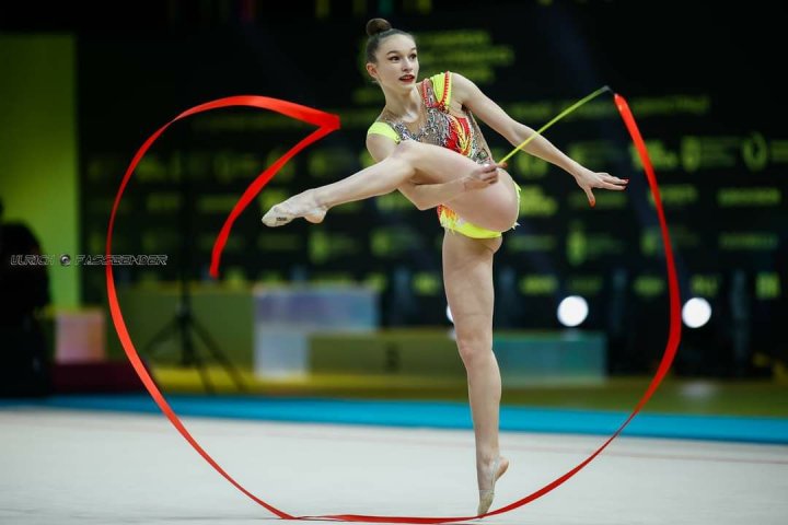 Revenire spectaculoasă. Sportivele din Moldova au înregistrat un punctaj maximal la Campionatul European de Gimnastică Ritmică (FOTO)