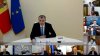 Premierul Ion Chicu a revenit la serviciu şi prezidează şedinţa Guvernului din biroul său (VIDEO) 